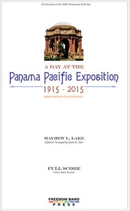 A Day at the Panama Pacific Exhibition Concert Band sheet music cover Thumbnail